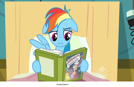 Reading Rainbow pun