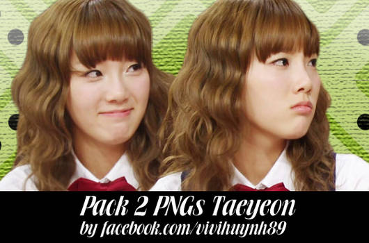 Pack 2 PNGs Taeyeon
