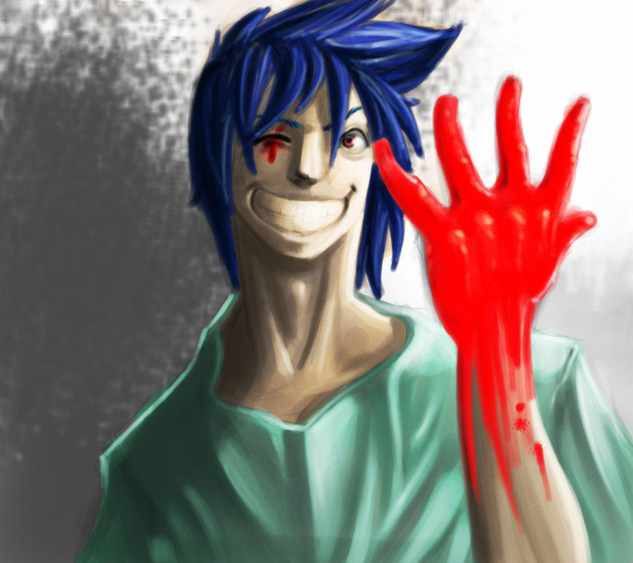 bloody hand by orochispawn on DeviantArt