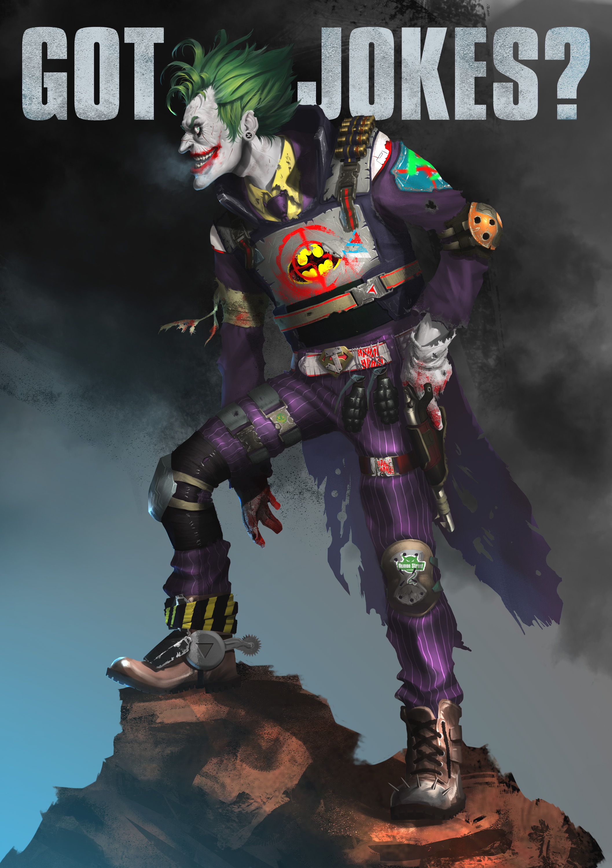 Got Jokes? - Joker Redesign by orochi-spawn on DeviantArt