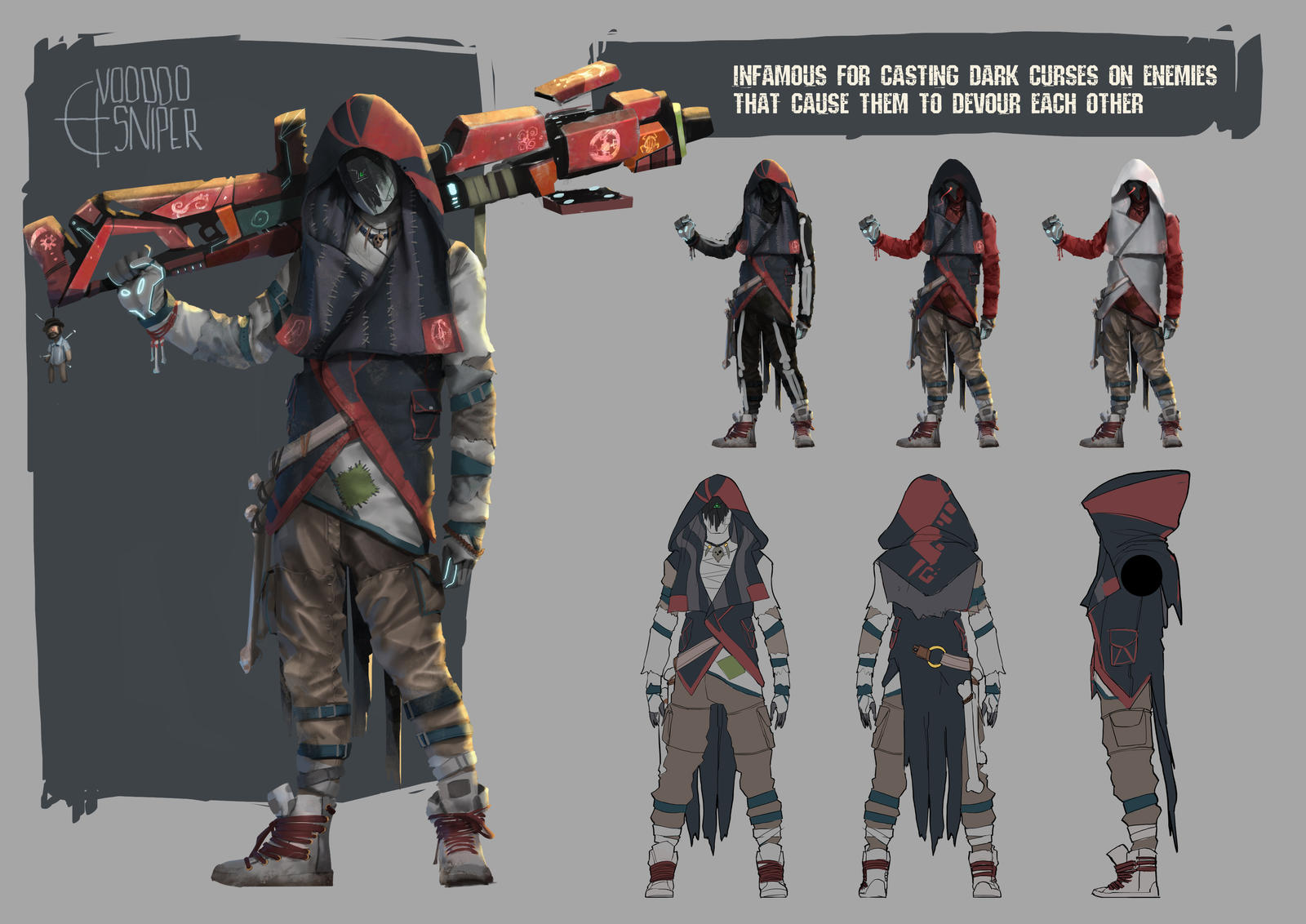 Voodoo Operator Cod Voodoo Sniper by orochi-spawn on DeviantArt