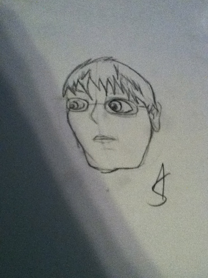 First Human Drawing. HORRIBLE