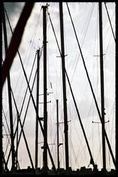 Masts in the myst