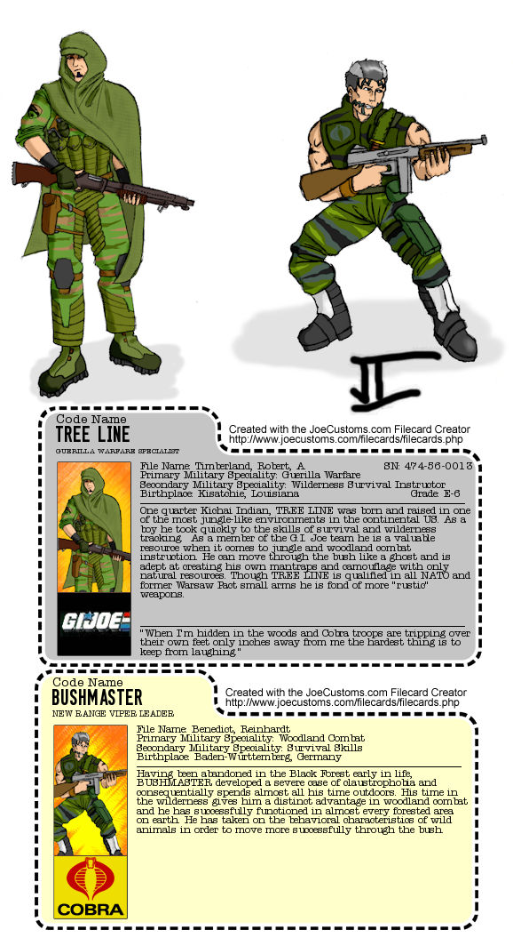 Tree Line vs. Bushmaster by Bad-People on DeviantArt