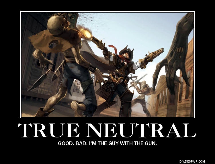 True Neutral Gunslinger