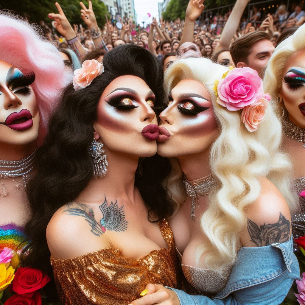 Crossdressers Encouraged To Kiss At Pride By FeminineFantasy7 On DeviantArt crossdressers-encouraged-to-kiss-at-pride-by-femininefantasy7-on-deviantart