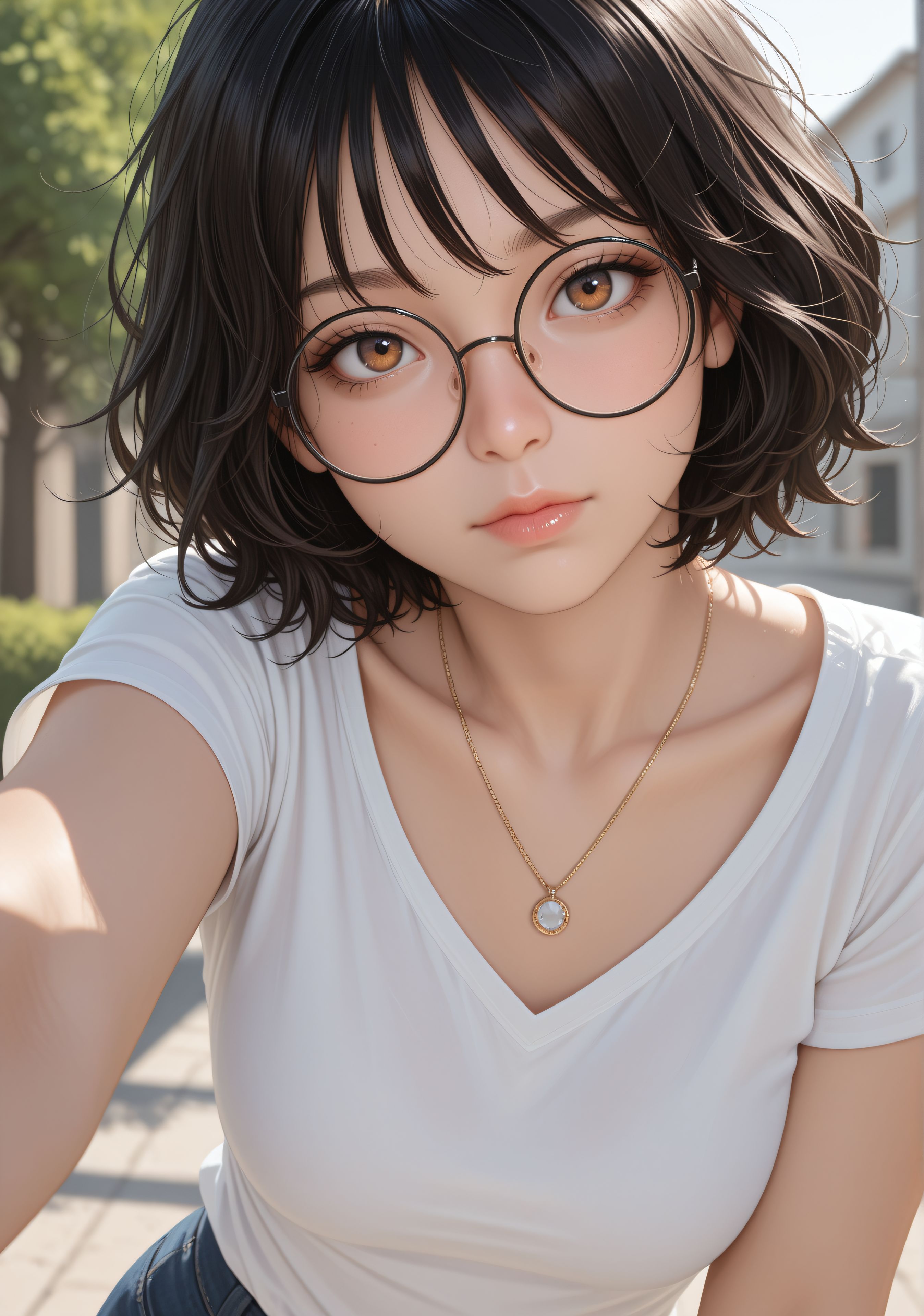 Simple Cute Girl by KokoroAiArt on DeviantArt
