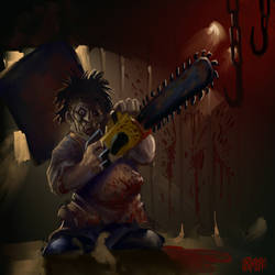 SPEED PAINT 'LIL' LEATHERFACE'