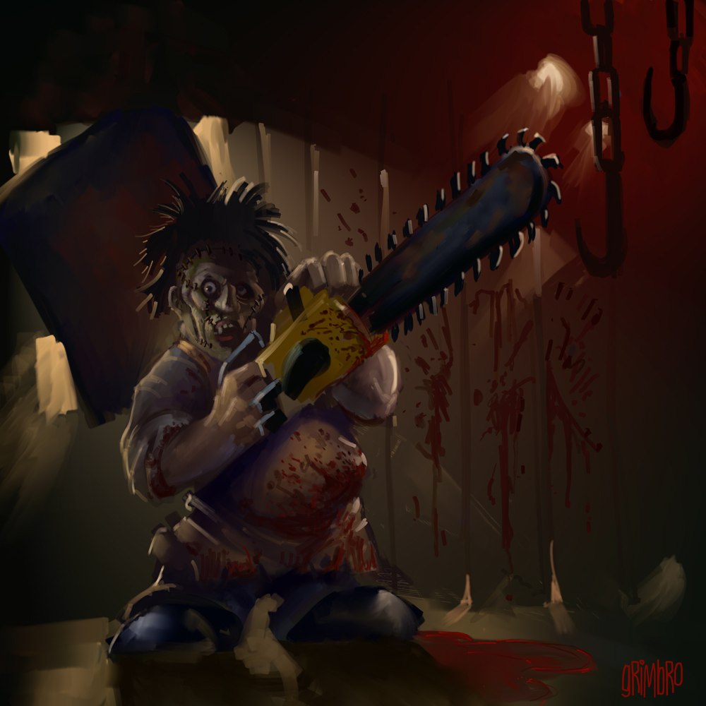 SPEED PAINT 'LIL' LEATHERFACE'