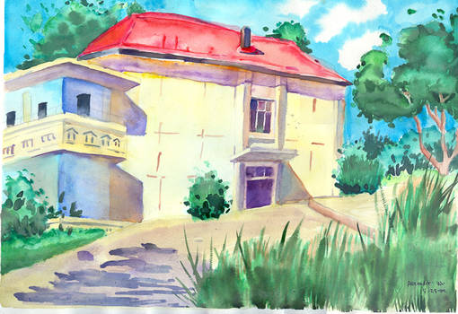 Watercolor Home