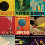 Retro Planetary Travel Posters