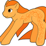 100 Ponies - Tangerine