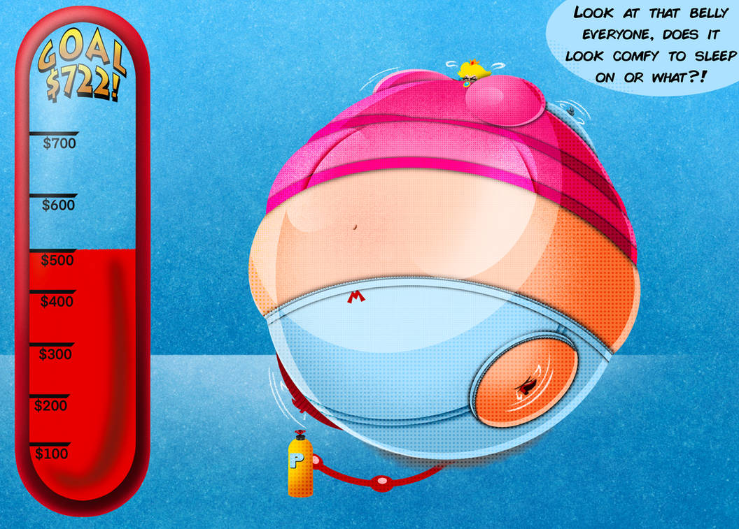 Perlious Inflate Inflating Princess Peach (6/?) by InflateResponsibly on DeviantArt