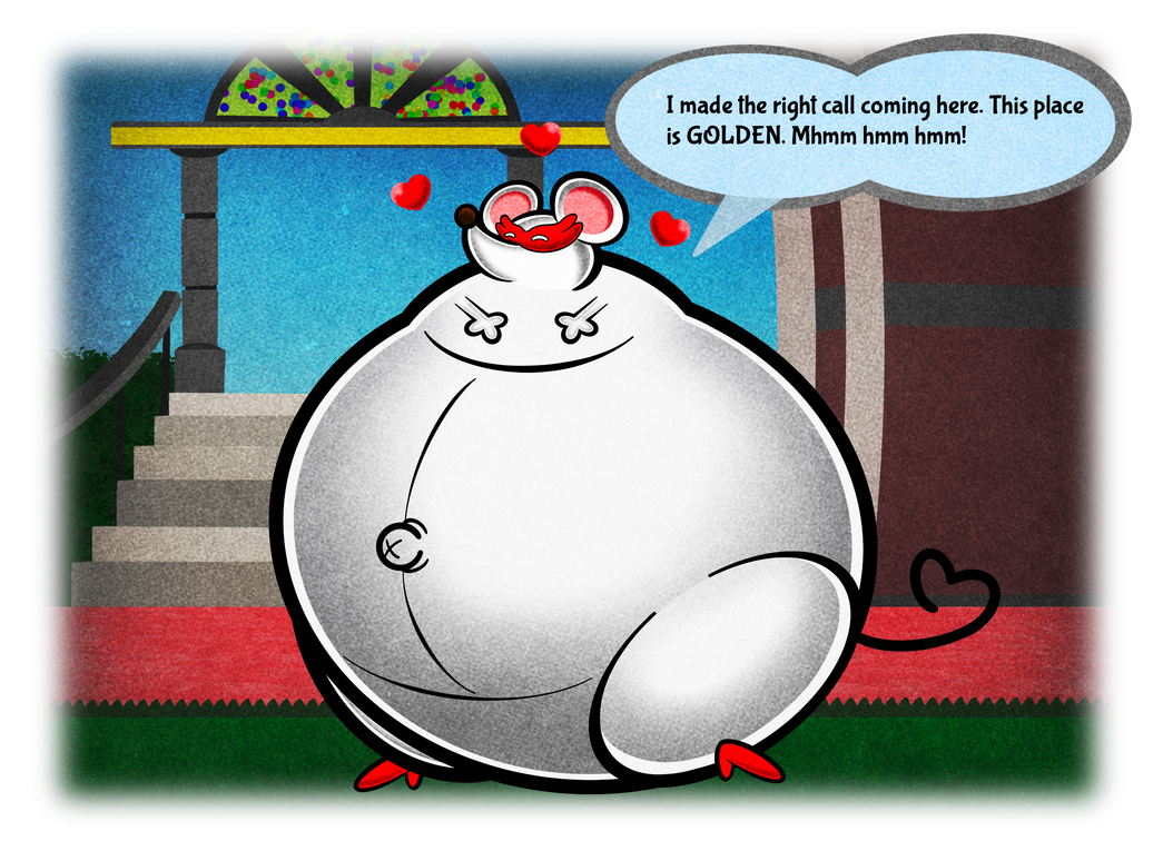 (LATE COM) Fat Rat at Peace by InflateResponsibly on DeviantArt