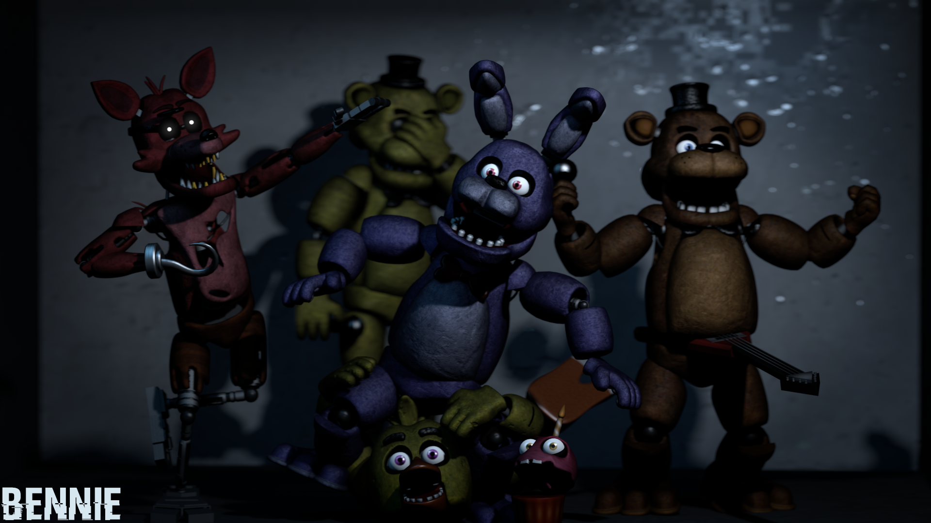 FNaF 1 pack [SFM] by GameBennie on DeviantArt