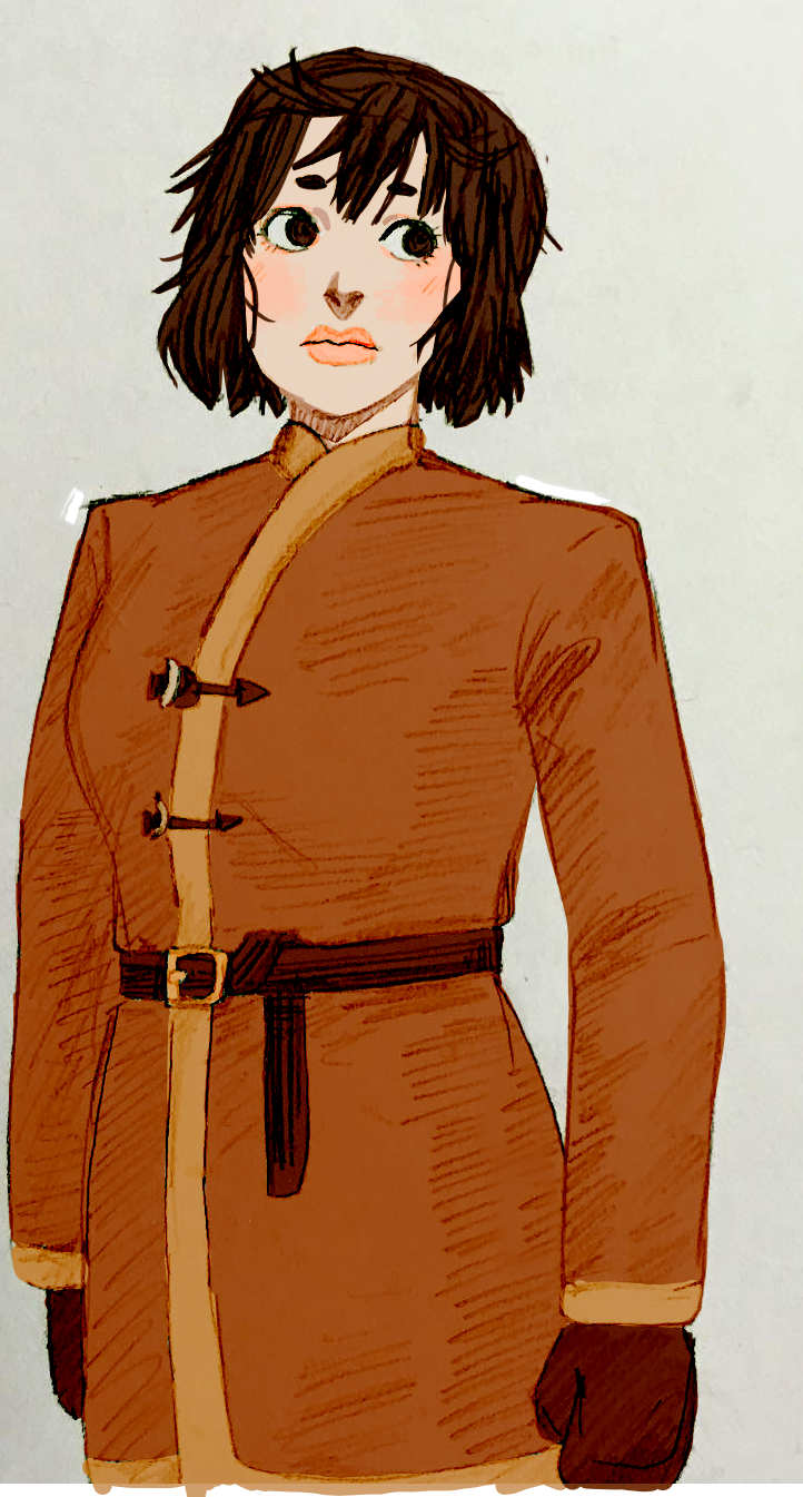 Gudrid Color Colored Gudrid sketch by Stingingcake on DeviantArt