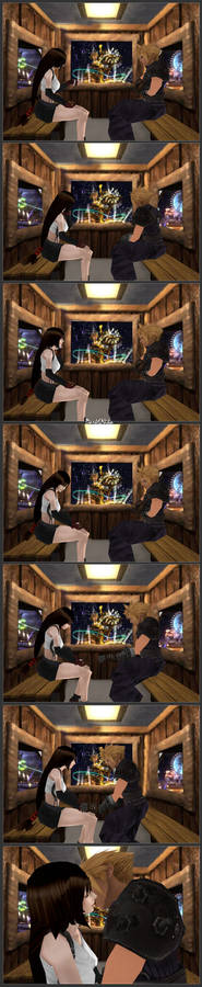 [Gold Saucer] Tifa x Cloud