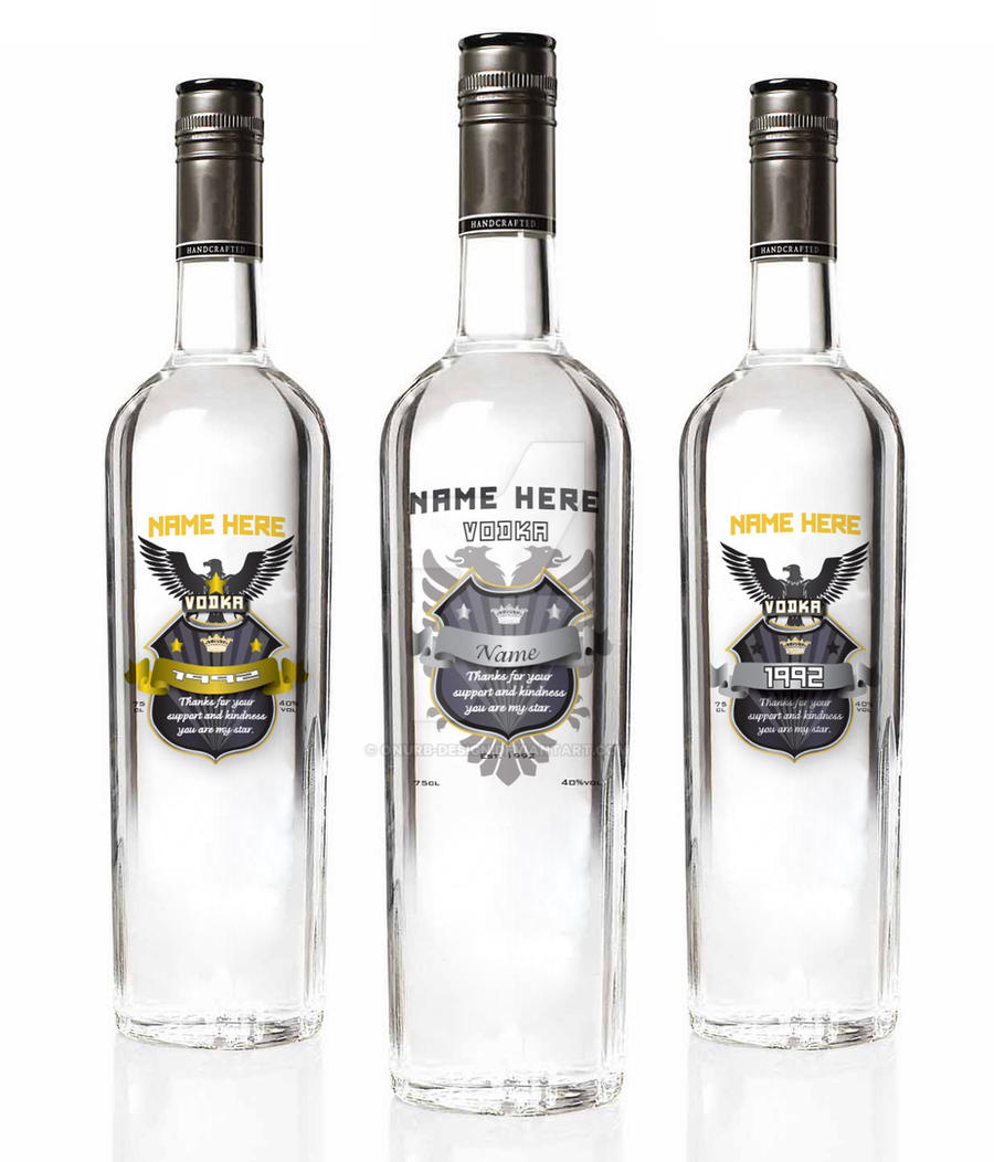 Vodka Label