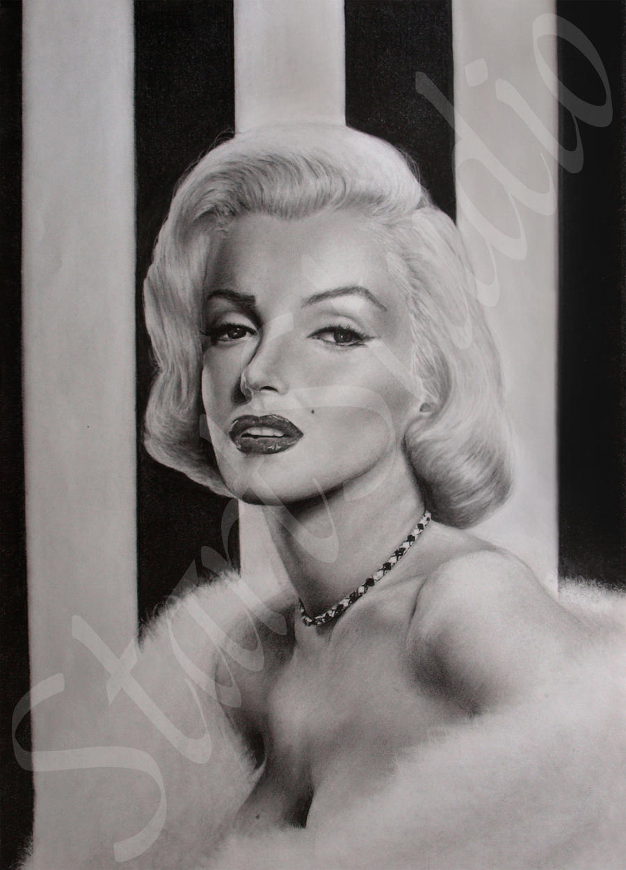 Marilyn Monroe drawing