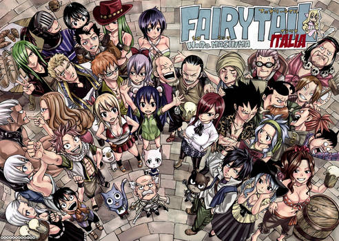 Fairy Tail - Cover 322 Cleaning (and edited)