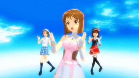 Freely Tomorrow - THE iDOLM@STER  (MMD)