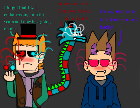 Eddsworld: Matt x Tom by xXSilent-SaturnXx on DeviantArt