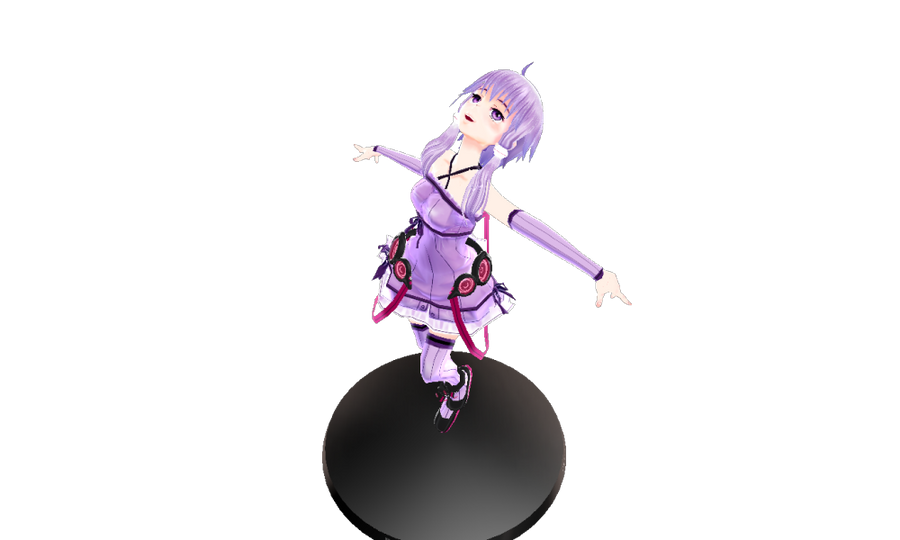 Mmd Figure MMD Figure- Yuzuki Yukari by magicturtlerock on DeviantArt