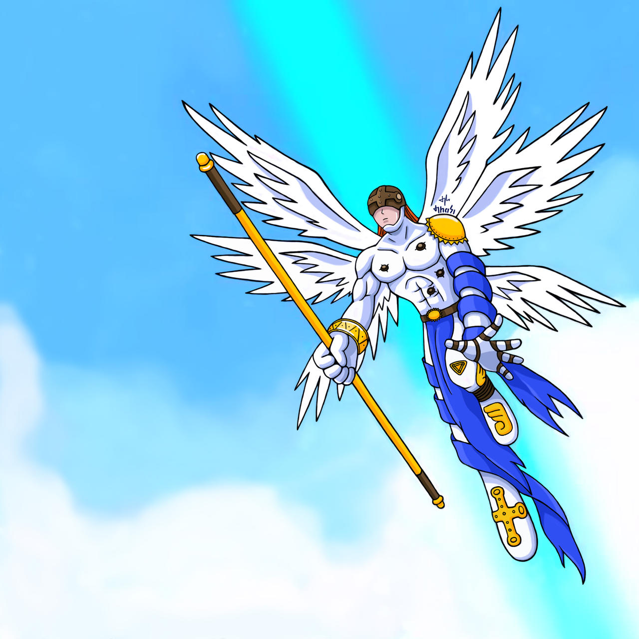 Angemon by ThasiVox on DeviantArt