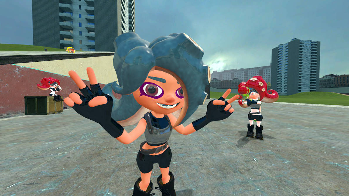 (Splatoon Gmod) Octoling :) by purpleo62 on DeviantArt