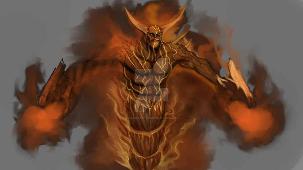 Wow And Hots Ragnaros by GrimDeath636 on DeviantArt