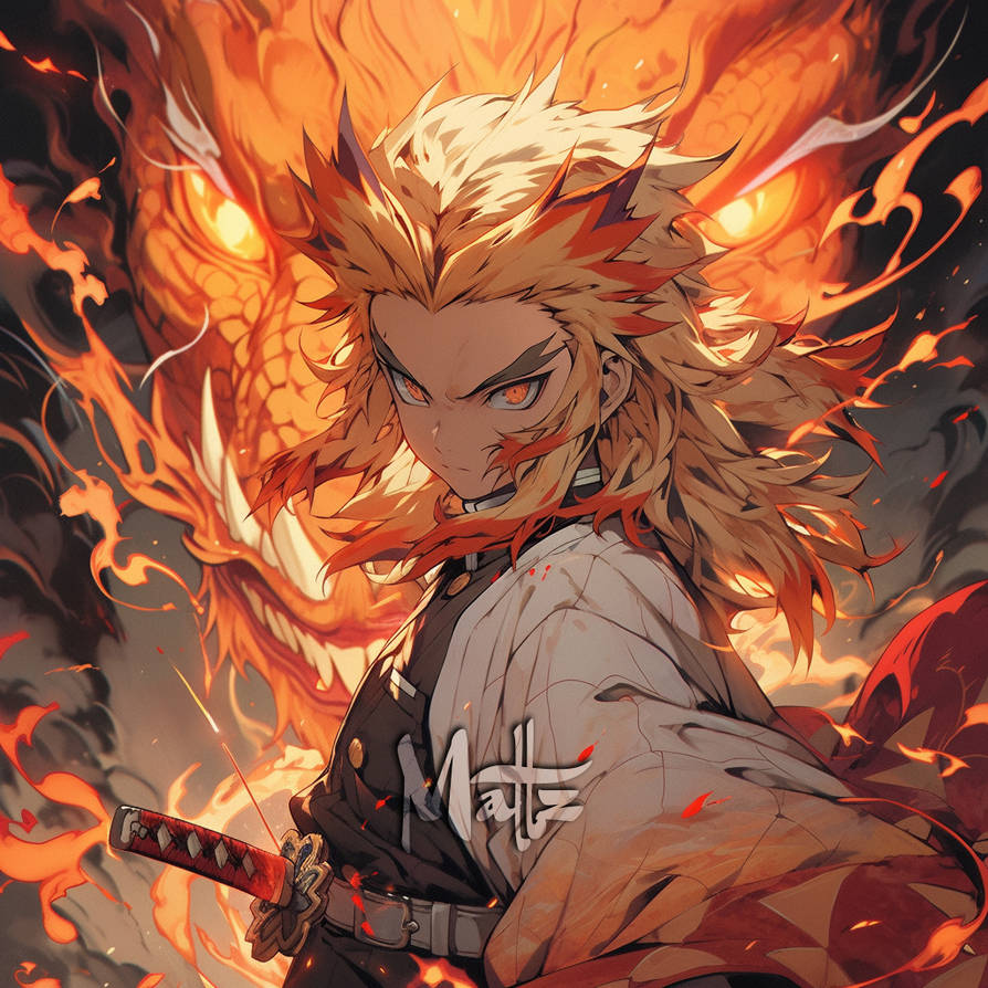 Kyojuro Rengoku by Mattz4 on DeviantArt