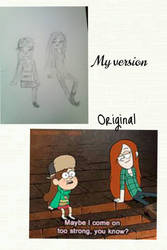 Gravity Falls compare 4