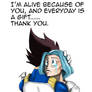 Bulma and Vegeta: Vegeta says goodbye