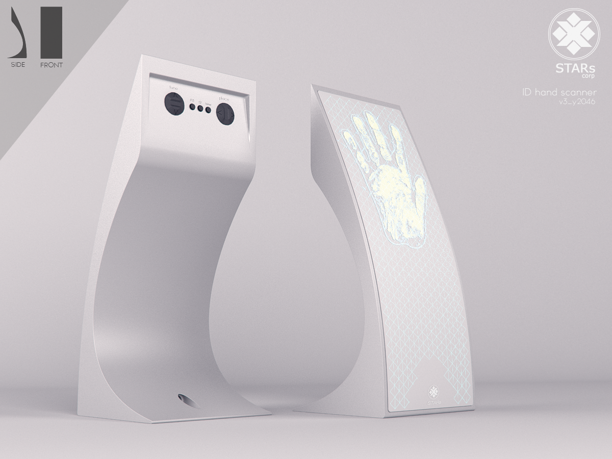 ID hand scanner