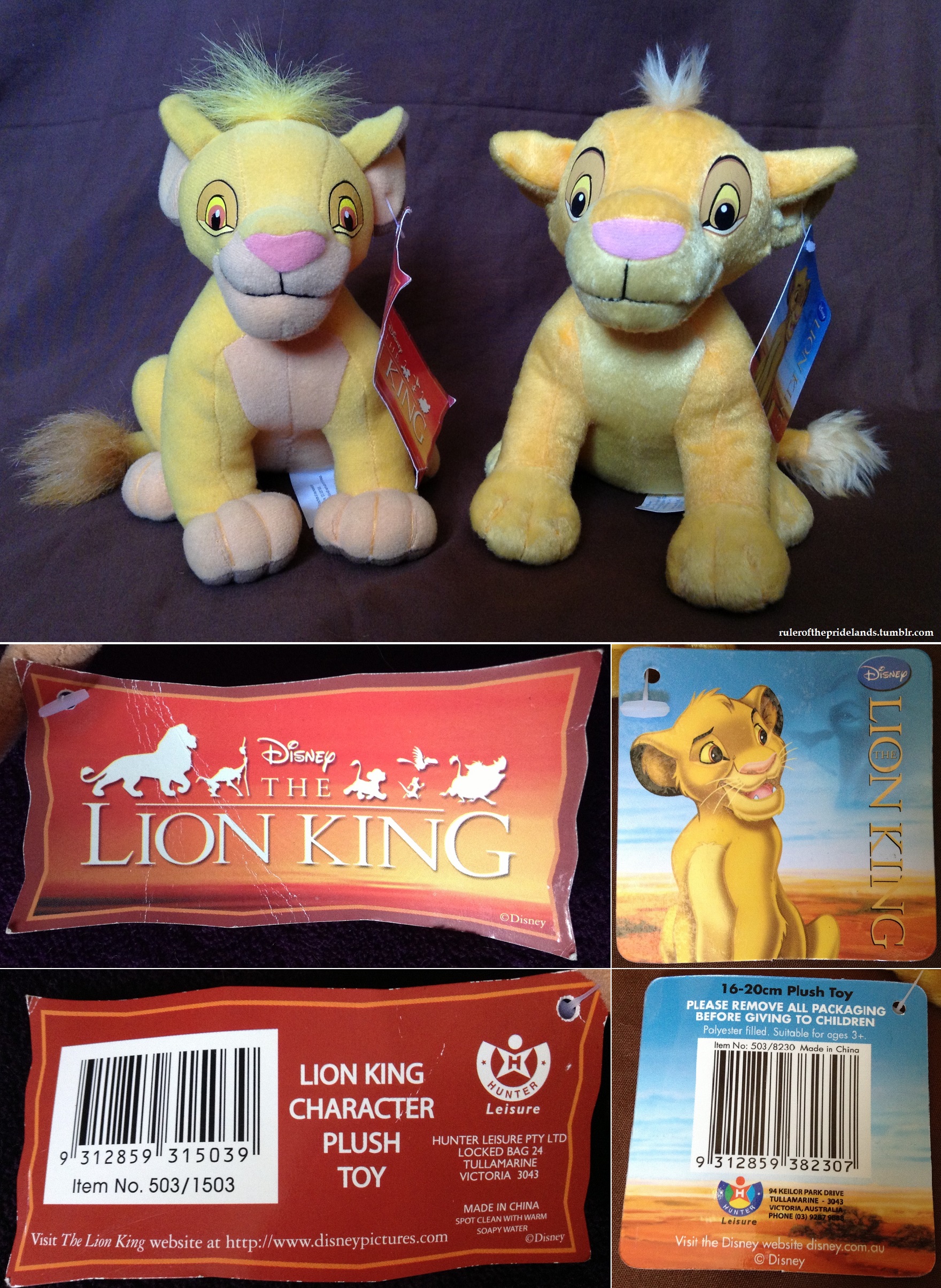 Hunter Leisure Simba Comparison by rulerofthepridelands on DeviantArt