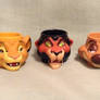 Red Rooster Lion King Mugs from 1994