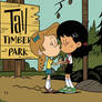 Jordella Kiss at the Park - by Alejindio