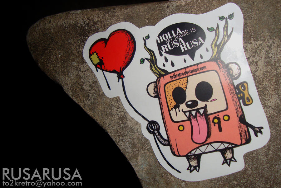 RusaRusa sticker