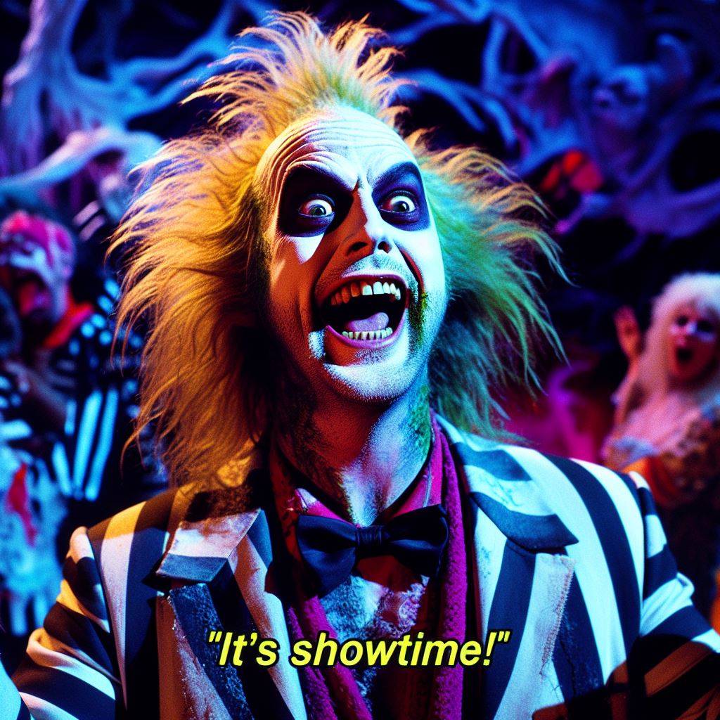 Beetlejuice - It’s Showtime! by s8nlovesyou666 on DeviantArt