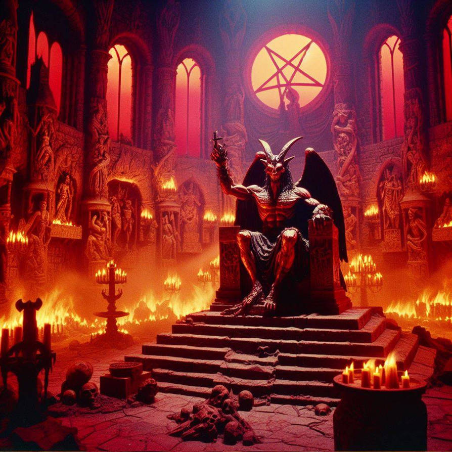 Devil Ritual Room The Devil's Throne Room by s8nlovesyou666 on DeviantArt