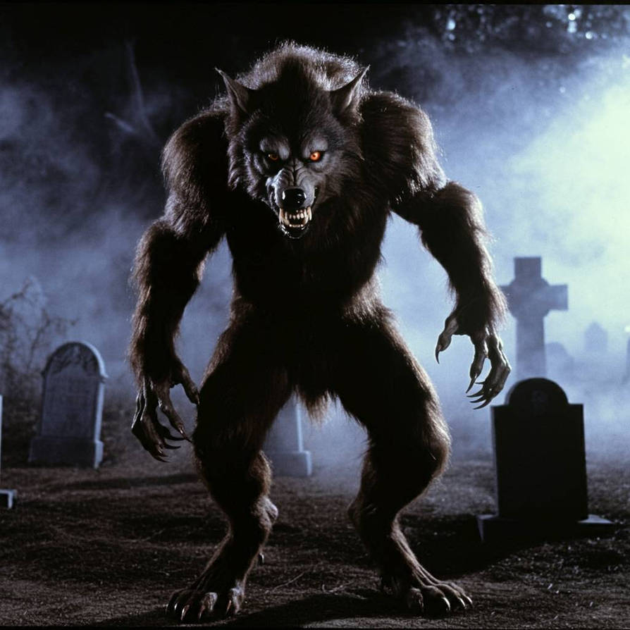 Werewolf in the Cemetery by s8nlovesyou666 on DeviantArt