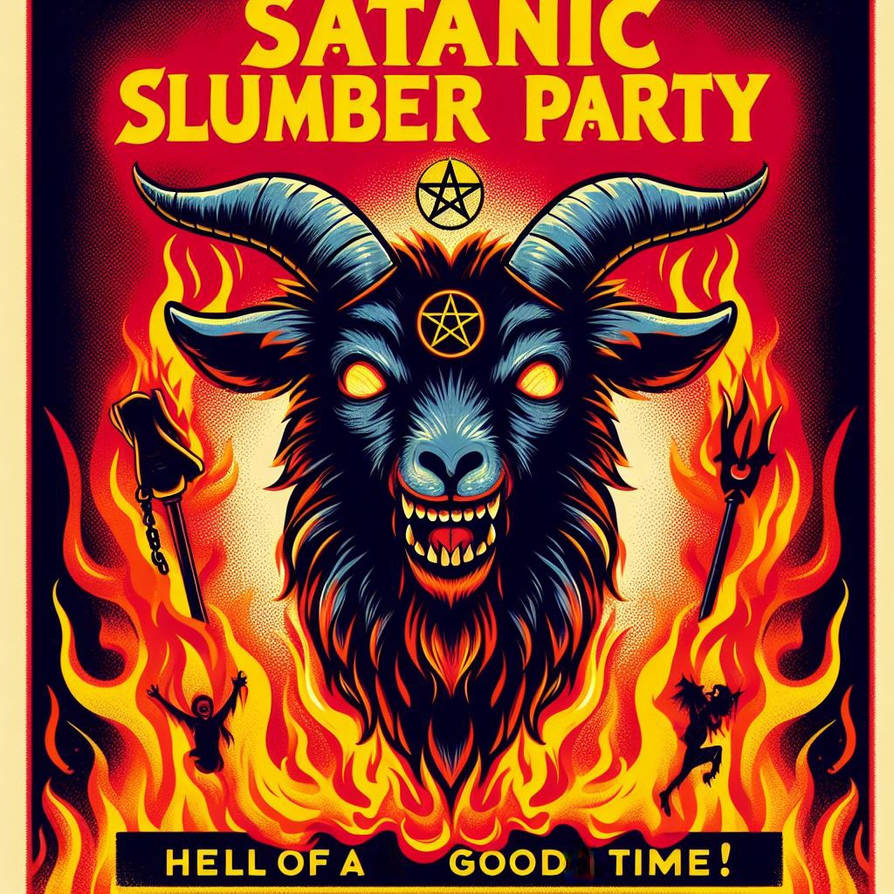 Satanic Slumber Party by s8nlovesyou666 on DeviantArt
