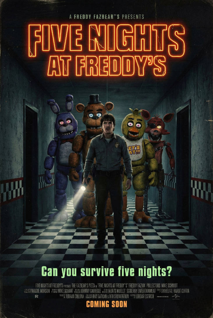 Fn A Movie FNAF Movie Poster by s8nlovesyou666 on DeviantArt