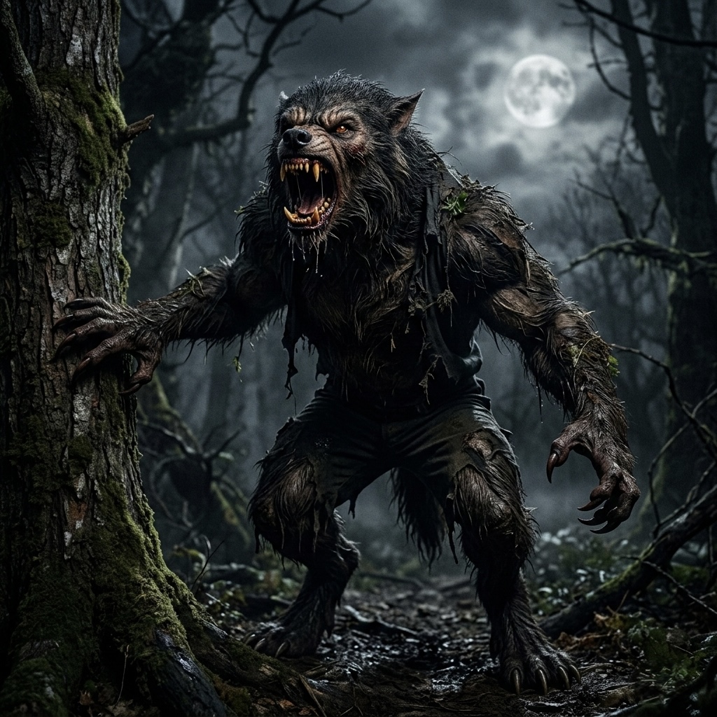 Werewolf Tree Forest Werewolf by s8nlovesyou666 on DeviantArt