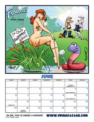 Fabulous Frolica! Pin Up Calendar for June, 2012