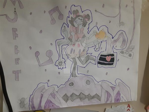 Muffet Raffle Muffet! by TlaughingBunz on DeviantArt