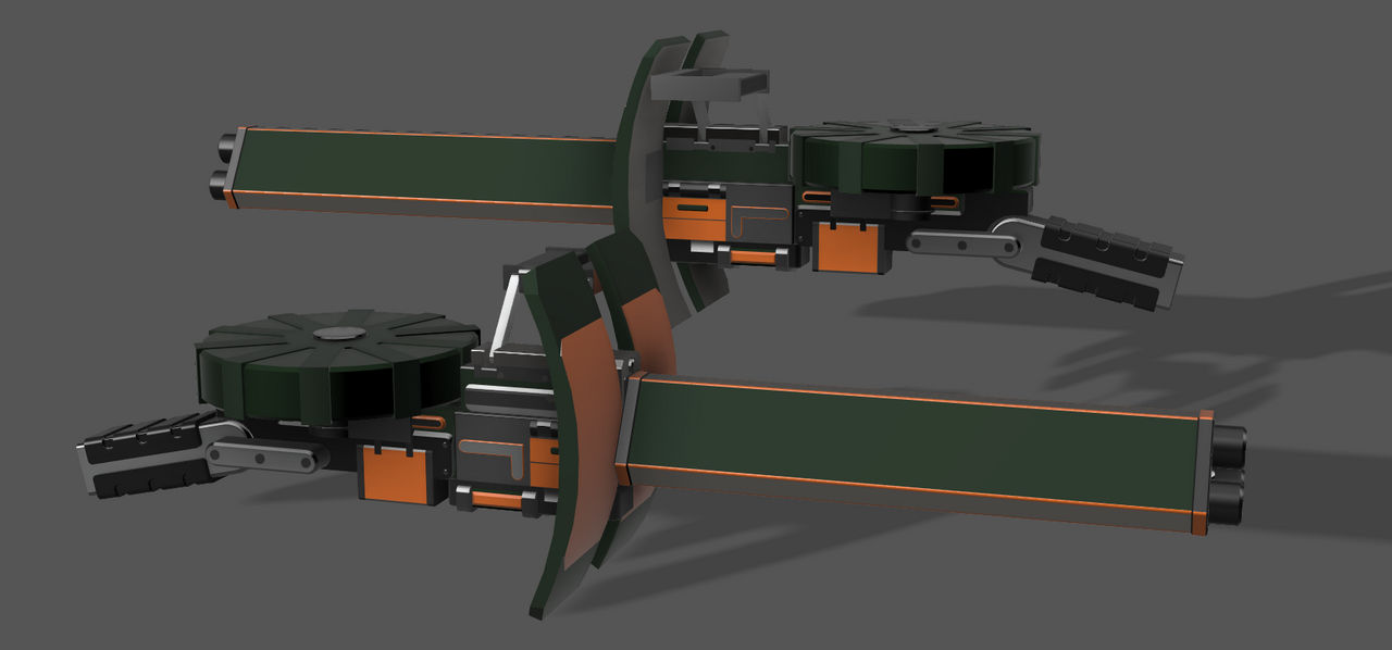 Machine Gun Deviantart Heavy Powered Machine gun by Ronathan97 on DeviantArt