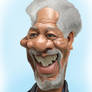 Morgan freeman Caricature