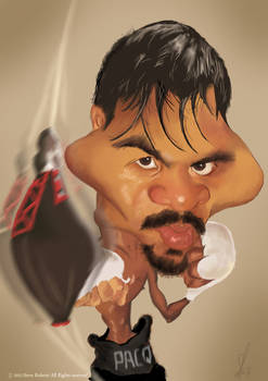 Manny Pacquiao Caricature