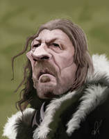 Eddard 'Ned' Stark Caricature